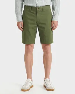 Gant Bawełniane Szorty Męskie Regular Fit Zielone