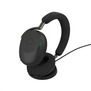 Jabra Słuchawki Evolve3 85 MS Link 390a Black WLC ładowarka