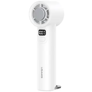 USAMS Wiatraczek ręczny Ice-Cooling 2000mAh biały