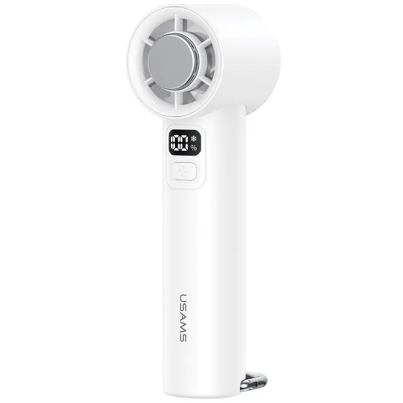 USAMS Wiatraczek ręczny Ice-Cooling 2000mAh biały