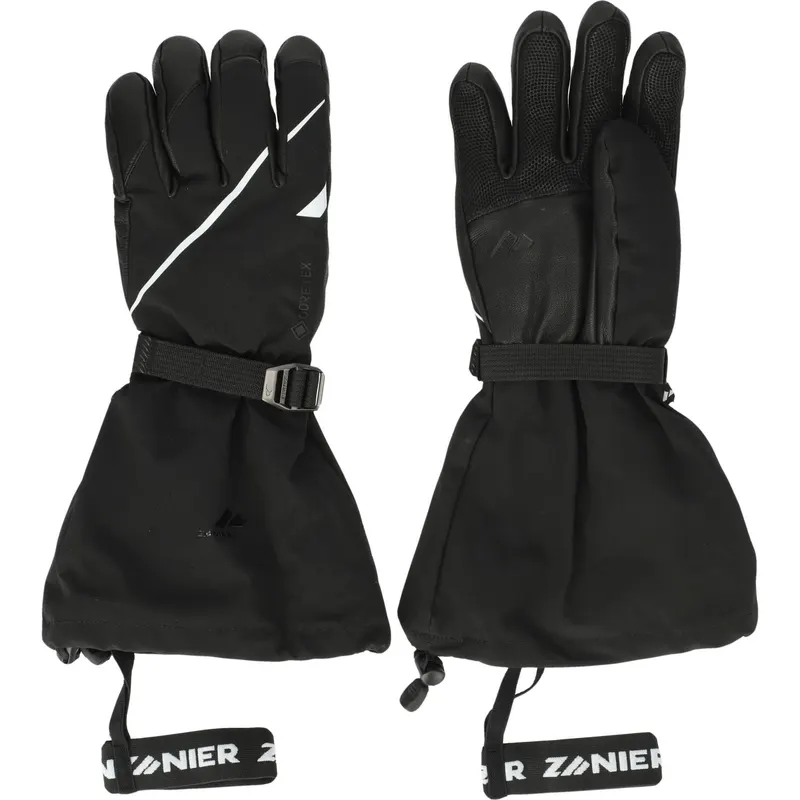 Zanier 70° North GTX, rękawice narciarskie, czarne