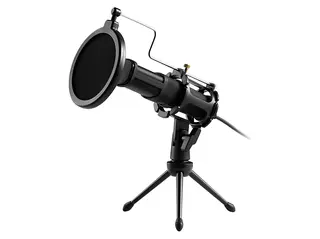 Mikrofon strumieniowy USB ze statywem ISY IMI-2500 Czarny