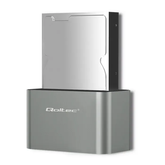 Qoltec Stacja dokująca dysków HDD/SSD | 2.5"/3.5" SATA | USB 3.0