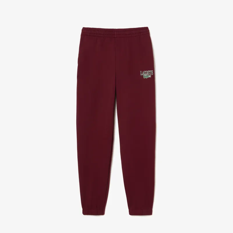 Lacoste Spodnie Dresowe Jogger Z Nadrukiem
