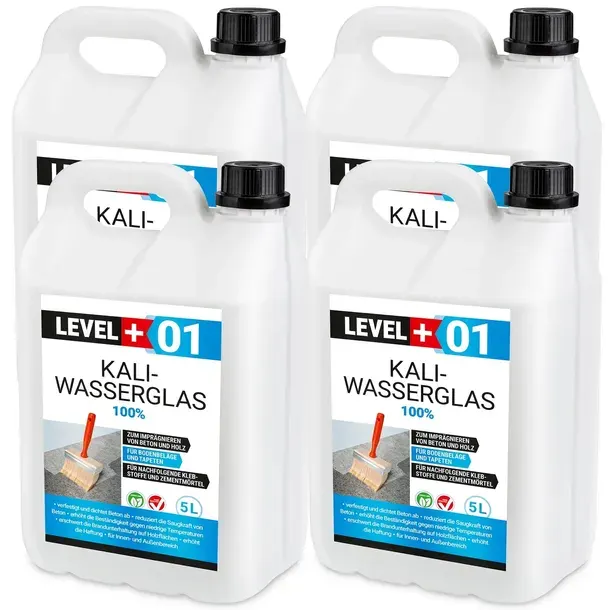 Szkło Wodne 20L Potasowe Level+01