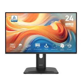 MSI Monitor PRO MP245PHG E14 23.8 cala/LED/FHD/Flat/144Hz/Black