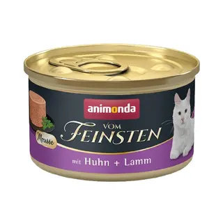 ANIMONDA Vom Feinsten Mousse Kurczak i jagnięcina - mokra karma dla kota - 85g