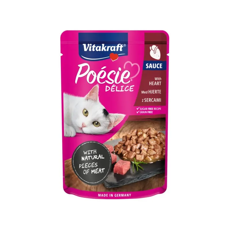 VITAKRAFT POESIE DELICE serca - mokra karma dla kota - 85 g