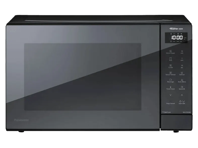 Inwerterowa kuchenka mikrofalowa z grillem PANASONIC NN-GT65QB Czarny