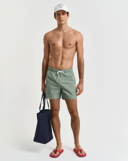 Gant Szorty Kąpielowe Męskie Regular Fit Zielone