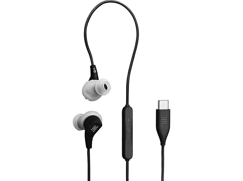 Słuchawki przewodowe JBL Endurance Run 3 USB-C Czarny