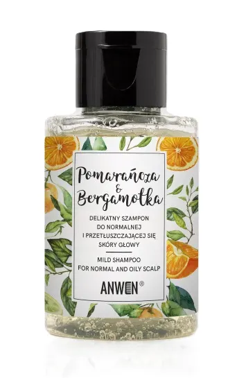 Anwen Delikatny Szampon Pomarańcza i Bergamotka 50ml
