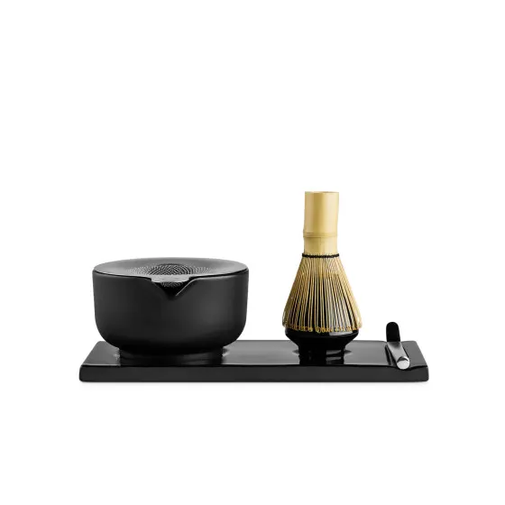 Zestaw do herbaty matcha Fellow Matte Black