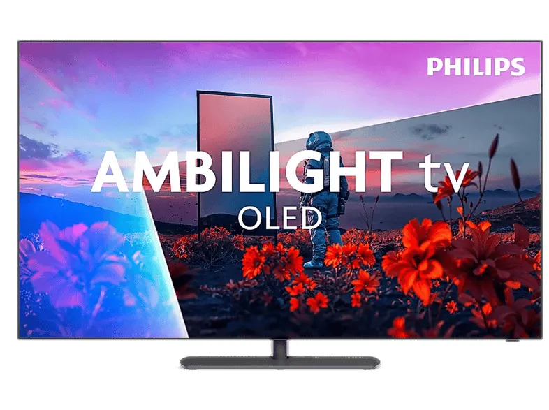 Telewizor OLED PHILIPS 48OLED811/12 4K 165Hz Titan OS Ambilight Grafitowy