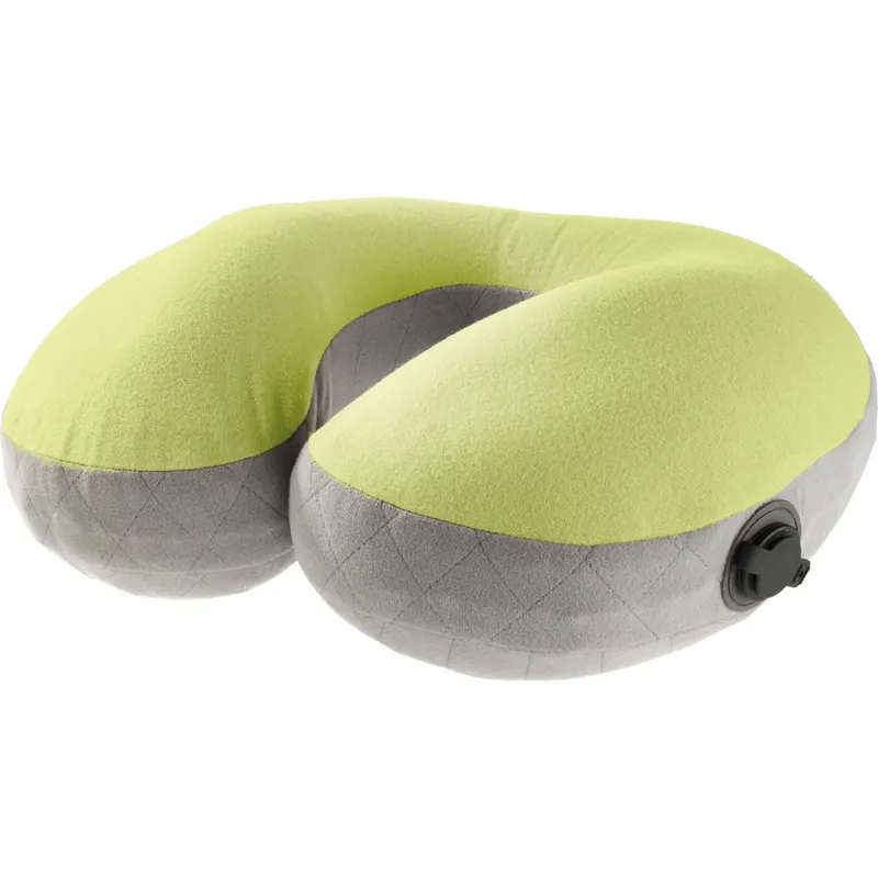 Cocoon U-shaped Neck Pillow, Pude, wasabi/szary