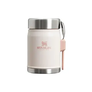 Termos na żywność z łyżeczką Stanley Classic Legendary Rose Quartz, 0,4 l