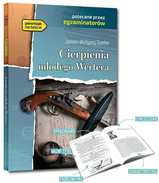 Cierpienia młodego Wertera Lektura z opracowaniem i streszczeniem GREG