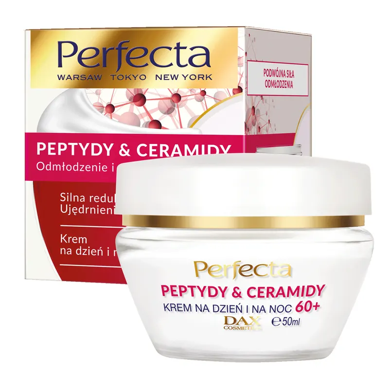 Perfecta Peptydy i Ceramidy Krem na dzień i na noc 60+ 50ml