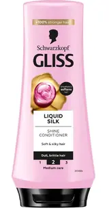 Schwarzkopf Gliss Liquid Silk Odżywka do Włosów Matowych i Łamliwych 200ml
