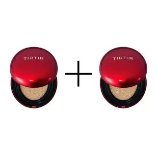 TIRTIR Mask Fit Red Cushion SPF 40 PA++ Podkład w Poduszce 30N Rich Honey Mini 4,5g 1+1