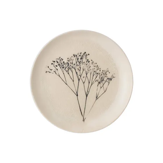 Talerz Bloomingville Nature Stoneware Bea, 21 cm