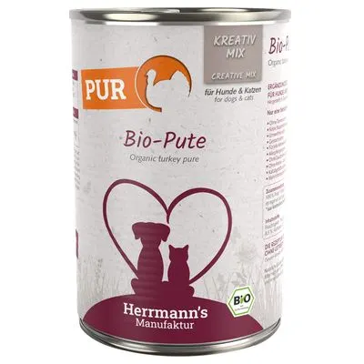 Herrmann's Czyste Mięso Kreativ-Mix / Bio, 6 x 400 g - Bioindyk