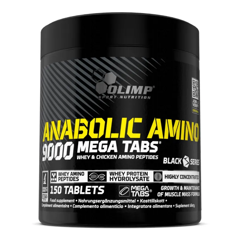 Aminokwasy Olimp Anabolic Amino 9000 Mega Tabs 150tab