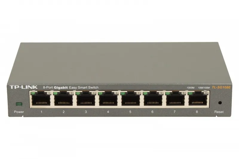 TP-LINK Przełącznik SMART TL-SG108E 8x1GbE
