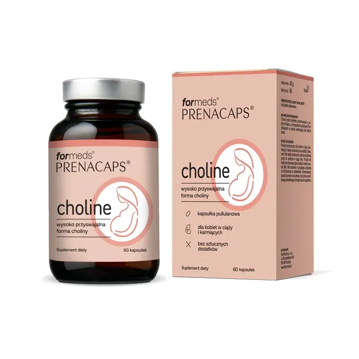 Formeds Prenacaps Choline Suplement Diety 60 Kapsułek