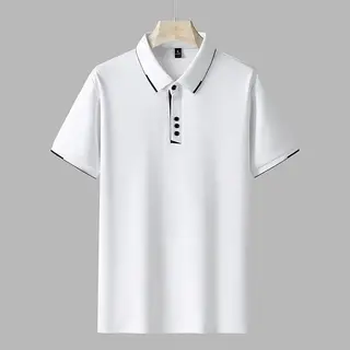 New Large-size POLOT Shirt Half-sleeved Clothes P Fat Men's Clothing