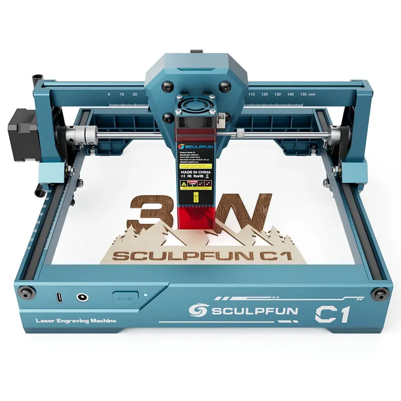 SCULPFUN C1 3W Mini grawerka laserowa