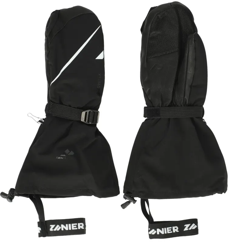 Zanier 70° North GTX, rękawice narciarskie, czarne