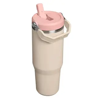 Stanley kubek IceFlow Flip Straw 0.89L Champagne