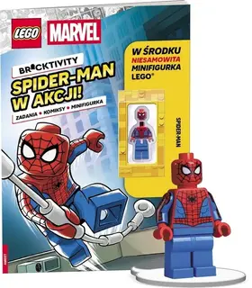 Ameet Lego Spider Man Spider Man w akcji książka dla dzieci