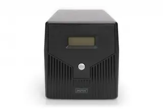 Digitus Zasilacz awaryjny UPS Line-Ineractive LCD, 1500VA/900W, 2x12V/9Ah, AVR, 4xSCHUKO, USB, RS232, RJ45