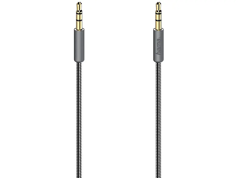 Kabel jack HAMA Elite Audio Cable 3.5 mm Jack Wtyk Pozłacany 0.75 m