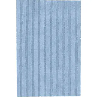 Kleine wolke cord dywanik łazienkowy niebieski 70x120 cm
