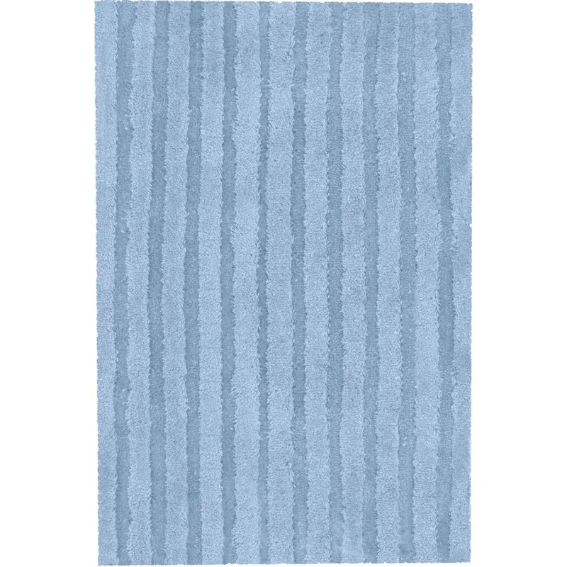Kleine wolke cord dywanik łazienkowy niebieski 70x120 cm