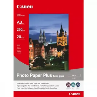 Canon Papier Canon SG-201 półbłyszczący Photo Paper Plus A3 20 arkuszy 1686B026