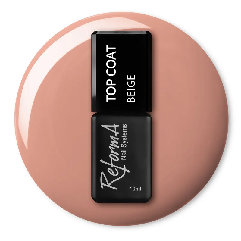 Top Coat - Beige, 10 ml