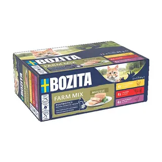 BOZITA Mousse Mix z oceanu Box - mokra karma dla kota - 12x85g
