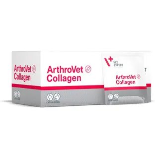 VETEXPERT ArthroVet Collagen - suplementy dla psa i kota - 60 saszetek