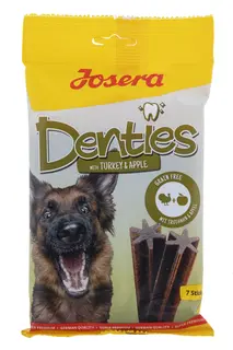 JOSERA Denties Indyk z jabłkiem - przysmak dla psa - 180 g