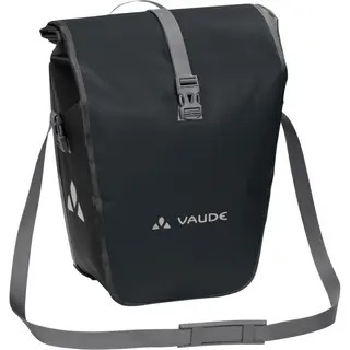 Vaude Aqua Back, wodoodporna torba rowerowa, czarna