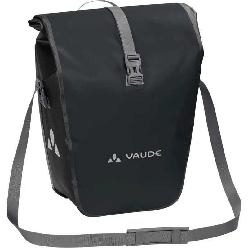 Vaude Aqua Back, wodoodporna torba rowerowa, czarna