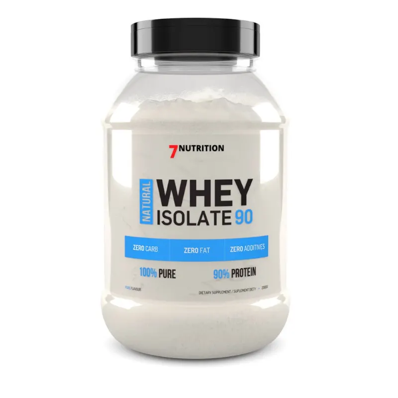 Odżywka Białkowa Izolat 7Nutrition Natural Whey Isolate 90 2000g