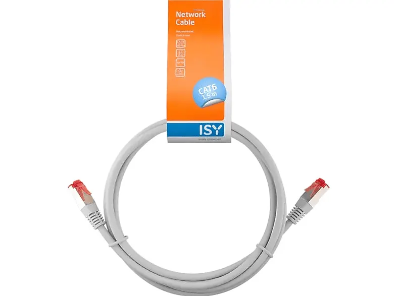 Kabel sieciowy ISY Cat-6 IPC-6015-1 1,5 m