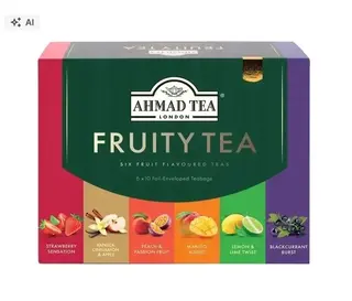 Ahmad Tea Zestaw Herbat Fruit Selection 60 torebek