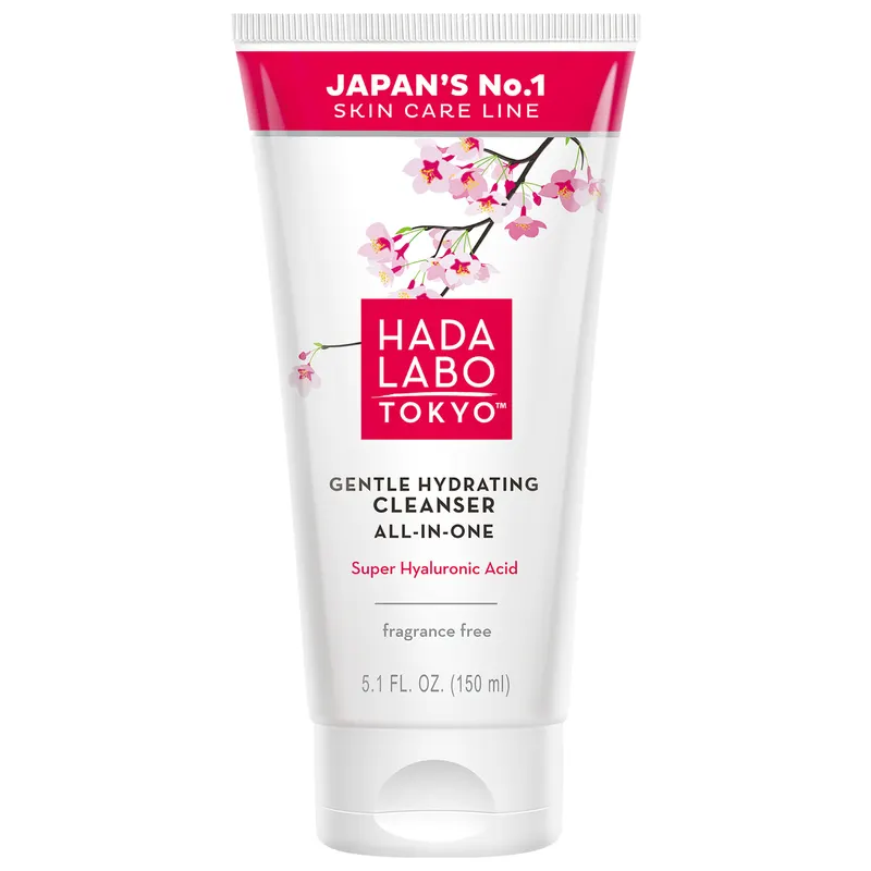 Hada Labo Tokyo White kremowy żel oczyszczający do mycia twarzy z kwasem hialuronowym, Super Hyaluronic Acid™ i Advanced HA 150 ml