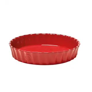 Forma do tarty 28 cm Emile Henry czerwona